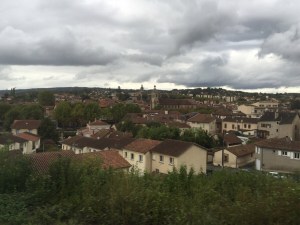 Figeac from the train.